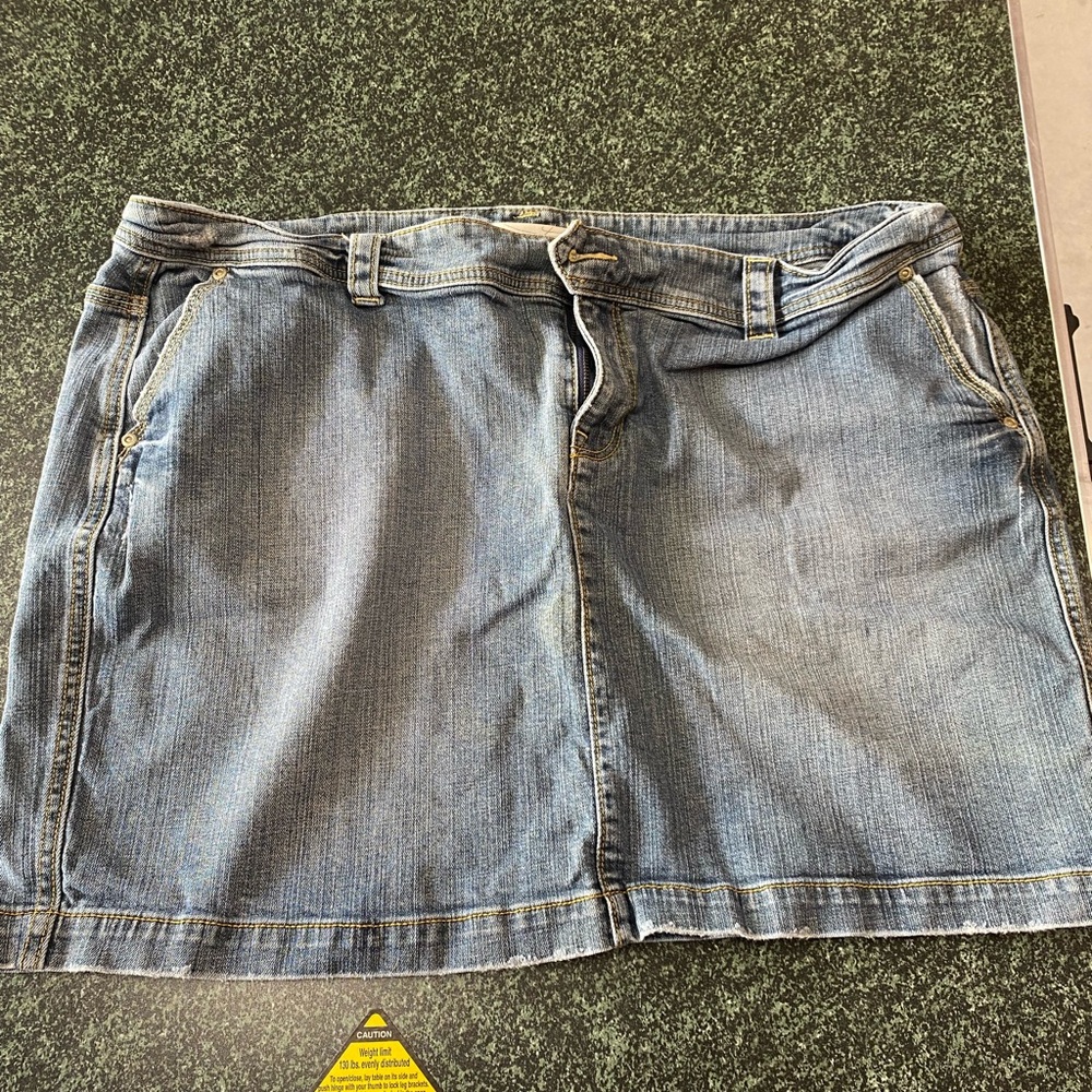 Old Navy Denim Mini Skirt Casual